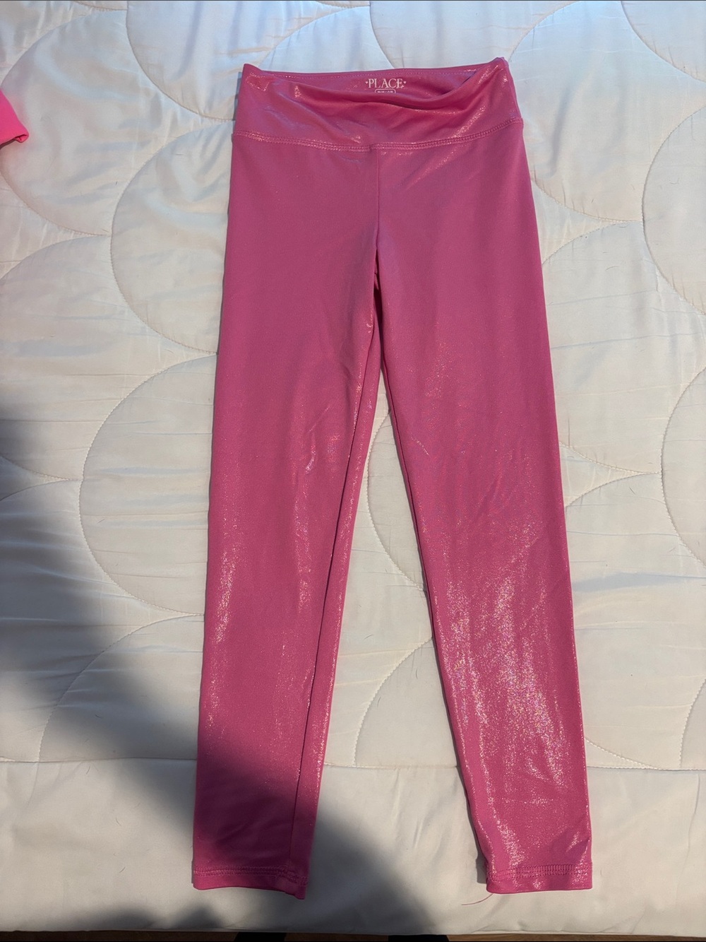 The Children's Place Shimmery Pink Girls' Leggings